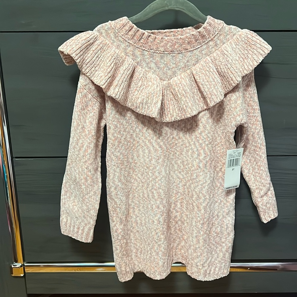 Toddler girls sweater dress